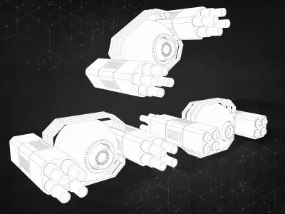 Soldier Drone Type-1 3D model