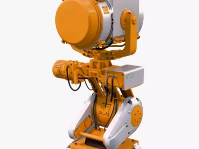 Automated Searchlight M1 3D model