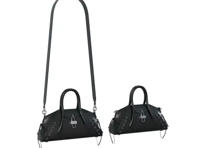Givenchy Mini Antigona Bag 3D Model Pack