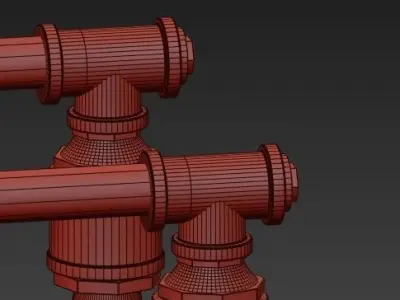 Bra Brutal Brevity Double 3D model