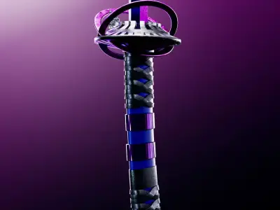 Kagehito Katana Sword 3D model