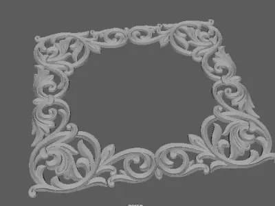 dekor ornament 3D model 96