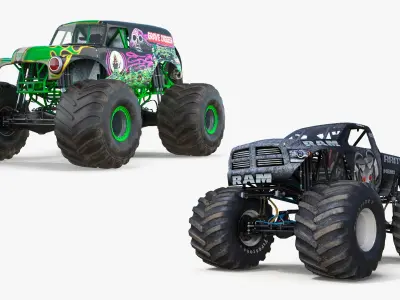  Monster Trucks Collection 