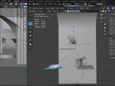 Minimal Product Display Scene 3D model