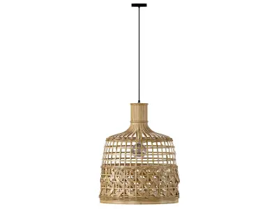 New Bamboo Ceiling Lamp light alternative 3D model
