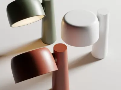 Gio Task Light scene Low-poly 3D model