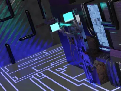 sifi-street 3D model