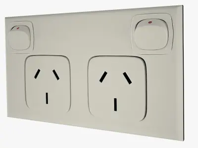 Electrical Outlet 3D model