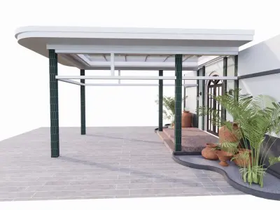 Canopy Main Entrance 3D model