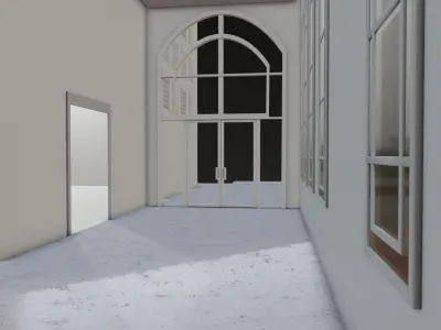 Mosque Exterior 3D model