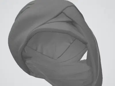 Bandage Wrap Around a head 3D print model