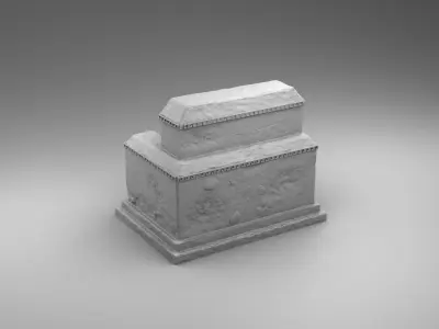 Stone build of Maya 3D print model