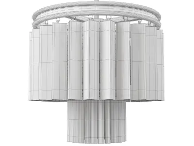 EL DORADO CHANDELIER Low-poly 3D model