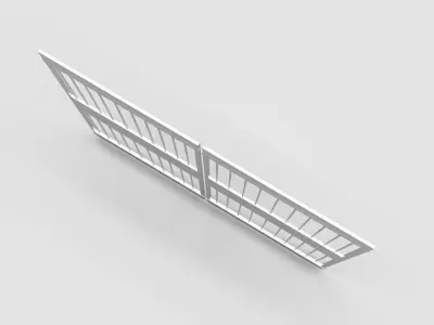 Gate Doors 3D model