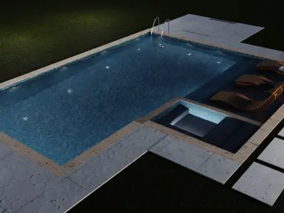 Swimming Pool 3D model
