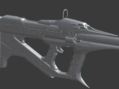 Necrosis THE RECLUSE Destiny 2 gun  3D print model