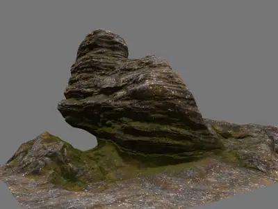 Mountain Rock 3D model purchase