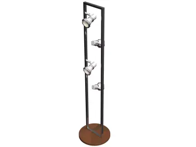 Floor Lamp Free 3D model 6
