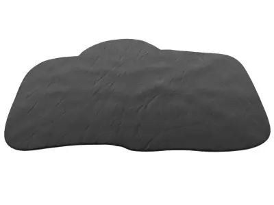 Unique Messy Moriah Rug 3D model