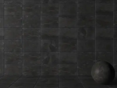 Stone Wall Tiles Alda Anthracite 40x60 Texture
