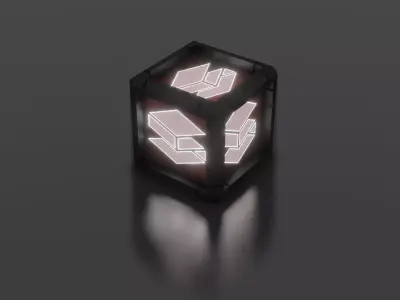 Stride Cube 3D model