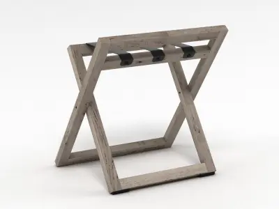 Suitcase Stand 3D model
