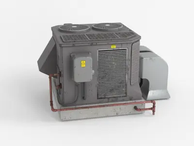 Rooftop Air Conditioner 3D model