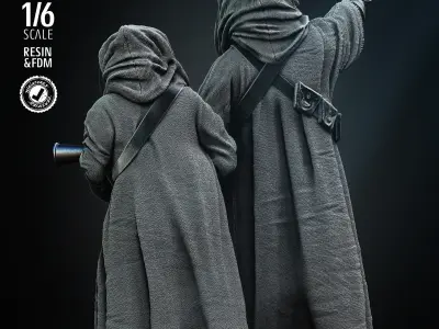 STAR WARS Jawas Sculpture 3D print model