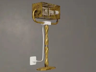 Desk Lamp 3D model 10