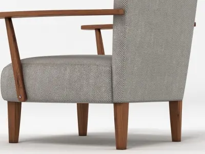 Armchair 004 3D model