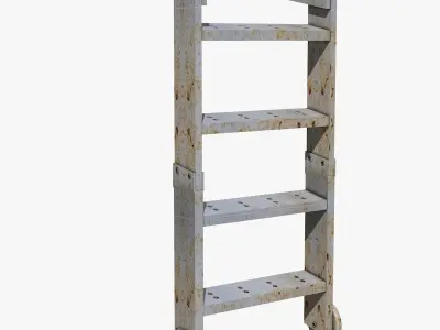 Ladder metal 3D model