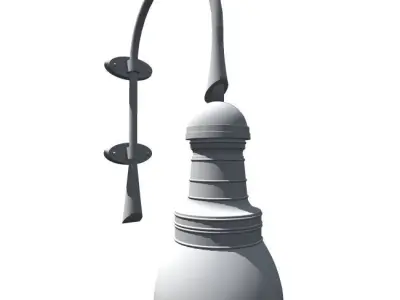 Wall Lamp 3D model 31