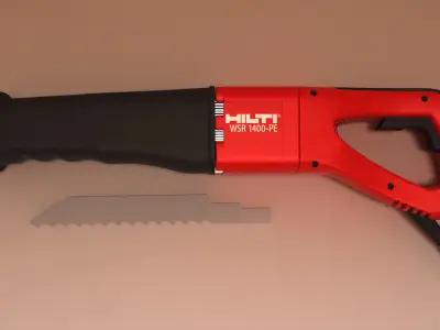 Hilti WSR 1400 PE - straightforward saw 3D model