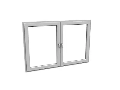  Glass Window Free 3D model