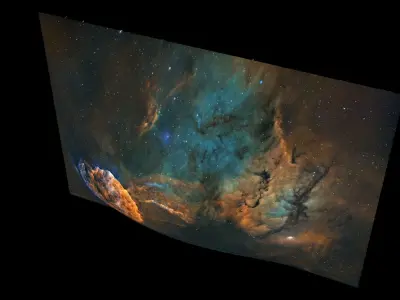 Jellyfish Nebula 3D model