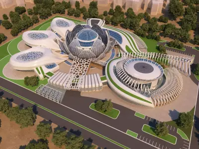 0302 - Science Museums Architecture Project - 2D-3D Files 3D model