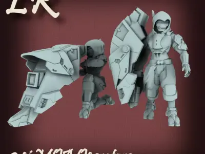 2pi Moa Operator 3D print model