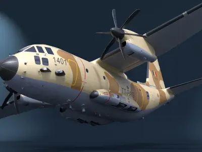  Aircraft C-27J Spartan Morocco Flight 