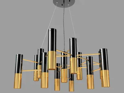 Anem Chandeliers Low-poly 3D model