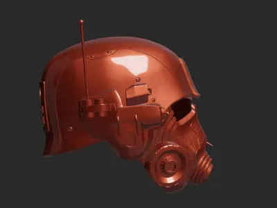 Helmet NCR Fallout Elite 3D print model