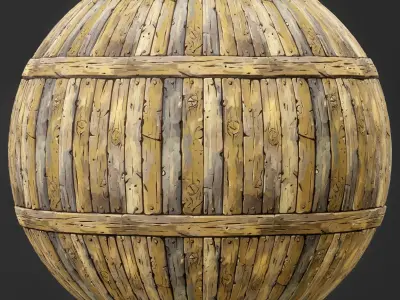 Stylized Wood Seamless Texture  Texture