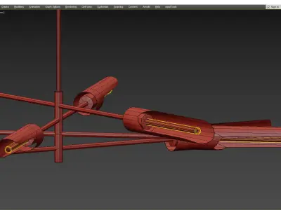 Torroja Cross Low-poly 3D model