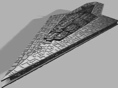 Executor- Class Super Star Destroyer 3D print model