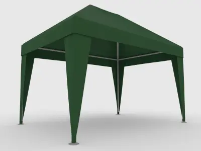 Gazebo Tent 7 250 cm X 350 cm 3D model