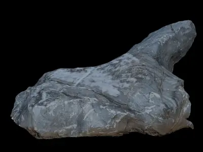 3D Street Stone 3D model
