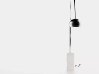 Achille and Pier Castiglioni- Arco Floor Lamp 3D model