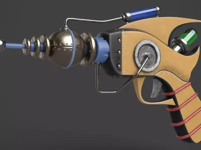 Fantasy Gun 13 3D model