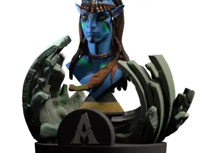 Jack Sully Navi Bust 3D print model