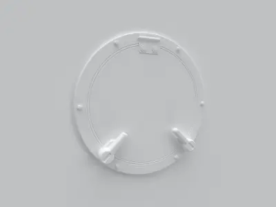 CIRCULAR PORTHOLE WINDOW 3D model