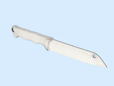 Knife Free low-poly 3D model